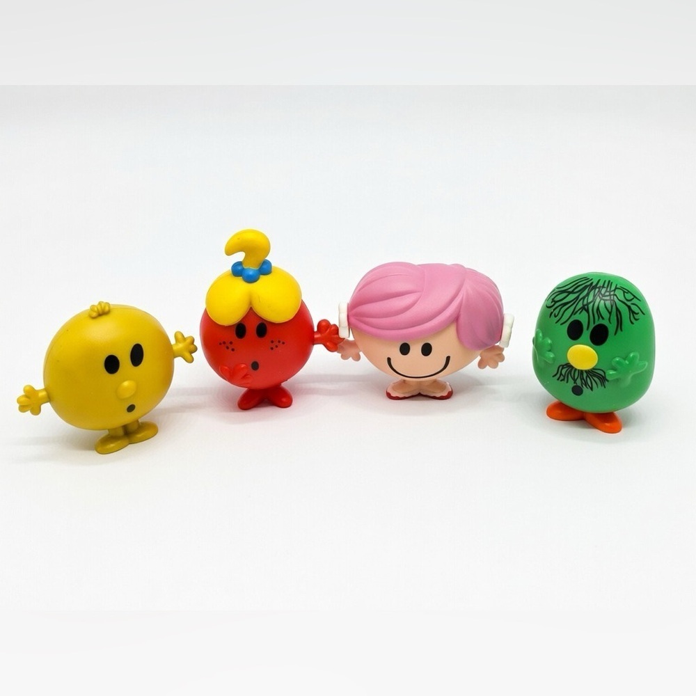 Vintage 2010 McDonald's Happy Meal Toys - Mr. Men Little Miss Set (5)
